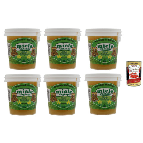 Vastapi millefiori denso, Dichter Honig 6x 250 g Marmeladen & Konfitüren italienisch Original