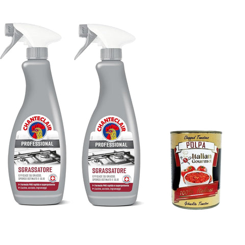 Chanteclair Professional Sgrassatore Professioneller Entfetter 2x700 ml Metallreiniger italienisch Original