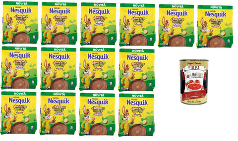 Nesquik Choconutty Mit Haselnussgeschmack 14x300 gr Milchpulver mit Geschmack italienisch Original