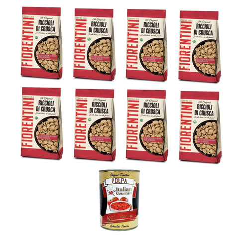 FIORENTINI Gli Originali Riccioli di Crusca Die Kleielocken Ja zur Figur, Nein zum Hunger 8x250g Original italienisch Müsli