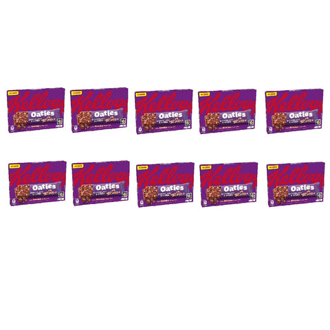 Italian Gourmet Müsliriegel 10x Kellogg's Oaties barretta cioccolato e avena Schoko-Hafer-Riegel,(4x40 g) 160g