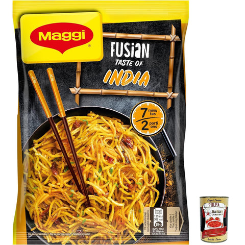 MAGGI Fusian Taste of India Instantnudeln mit Gewürzen 3x118g Original italienisch Pasta