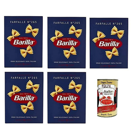 PASTA Barilla Farfalle Nr. 265 Nudeln pack 5x500g Original italienisch Pasta