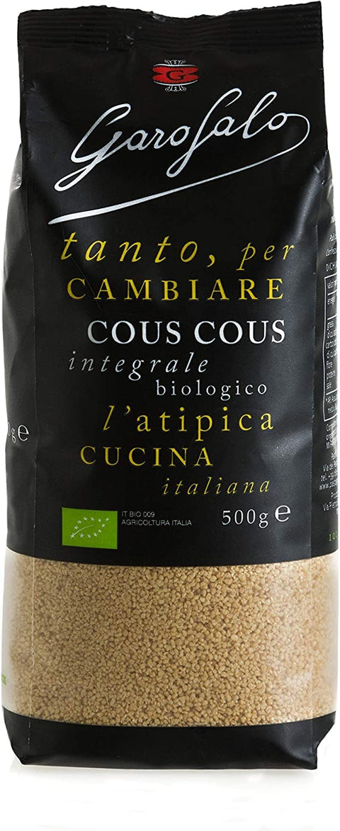 Italian Gourmet Nudeln & Pasta 6x Pasta Integrale Cous Cous Vollkorn-Hartweizen Bio-Produkt 500g + Italian Gourmet polpa 400g 8000139928895