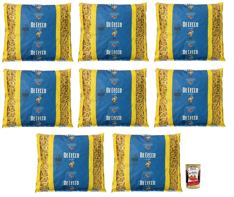 Italian Gourmet Nudeln & Pasta 8x De Cecco Casareccia Pasta di Semola di Grano Duro Nudeln aus Hartweizengrieß 3Kg Packung + Italian Gourmet Polpa di Pomodoro 400g Dose 8001250180889