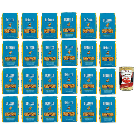 De cecco Gramigna N°31 100% Italienisch Pasta Nudeln 24x500 g italienisch Original + kostenlos Polpa 400 g