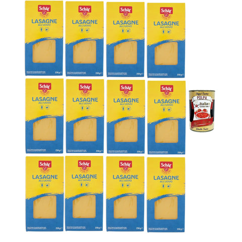 Schar SCHÄR Senza Glutine Lasagna, Glutenfrei Pasta nudeln, gluten 1 Stk Original italienisch