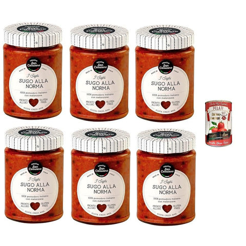 Cascina SAN CASSIANO Sugo alla norma 290 gr Pastasaucen italienisch Original