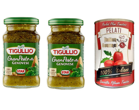 Star Tigullio GranPesto Pesto alla Genovese mit Basilikum Sauce Soße 2x190g Original italienisch