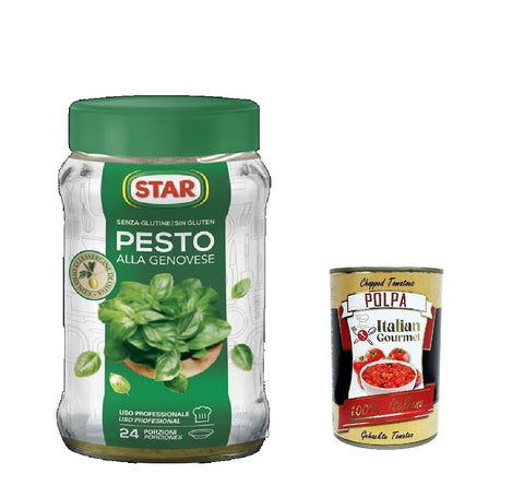 Star Pesto alla genovese, Pesto alla Genovese mit Basilikum professional Sauce Soße 930 g italienisch Original