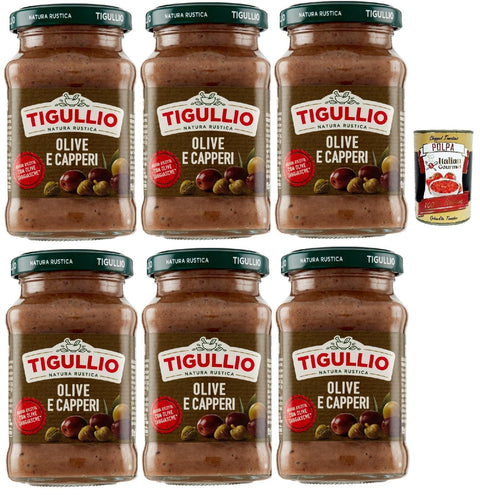 Star Tigullio GranPesto Pesto Olive mandorle Oliven & Mandeln 6x 190 g Sauce Soße italienisch Original