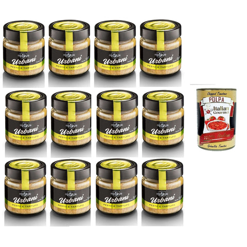 Pronto Urbani Sugo Pesto e Tartufi Fertige Pesto und Trüffelsauce 12x130g Original italienisch