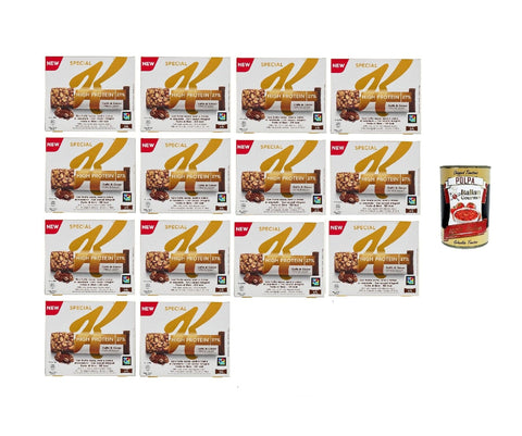 Italian Gourmet Protein Special K High Protein 27% Caffè & Cacao Kaffee & Kakao 14x112gr (4 x 28 g)+ Italian Gourmet polpa 400g 8032804040014