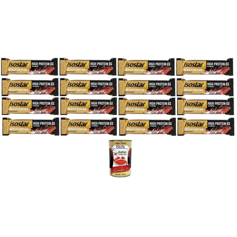 Isostad Barretta Hig Protein 30% Cioccolato Proteinreicher 30 % Schokoriegel 16x55g Original italienisch Getränk