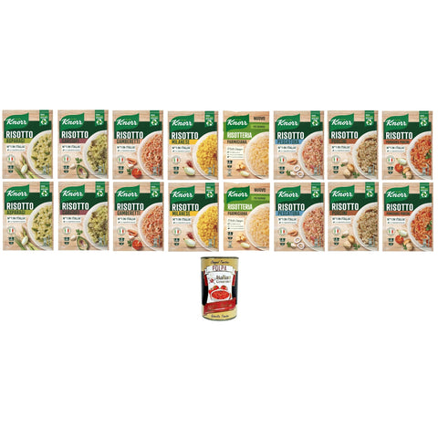 Knorr KnorrTestpaket Risotto Spargel, Artischocken 16x175g Original italienisch Reis