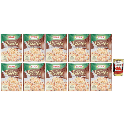Star Il mio Risotto cremoso ai Funghi Porcini cremiges Reis Steinpilze 10x 175 g 100% italienisch Fertiggerichte Original