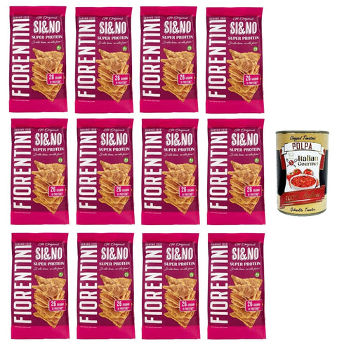 Italian Gourmet Reisproteine Fiorentini the Originals Si&No Super Protein 12x 80 g+ Italian Gourmet polpa 400g 8032804040014