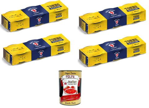 Marca Scudo Tonno in olio di semi Thunfisch in Samenöl 12x 80 gr (3x80 gr) Relishes italienisch Original