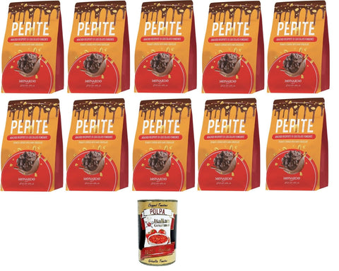 Monardo Pepite,Arachidi ricoperte di cioccolato fondente, Erdnüsse mit dunkler Schokolade überzogen, 10x150 gr italienisch Original