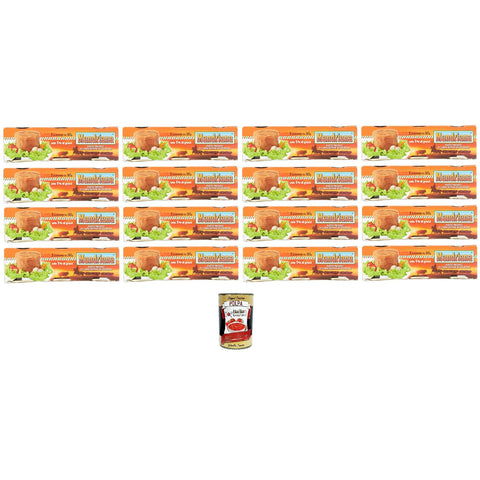 Mandriana Piatto Pronto di Carne Bovina in gelatina Fertiggericht aus Rindfleisch in Gelee 16x270 gr (3x90 gr) italienisch Original