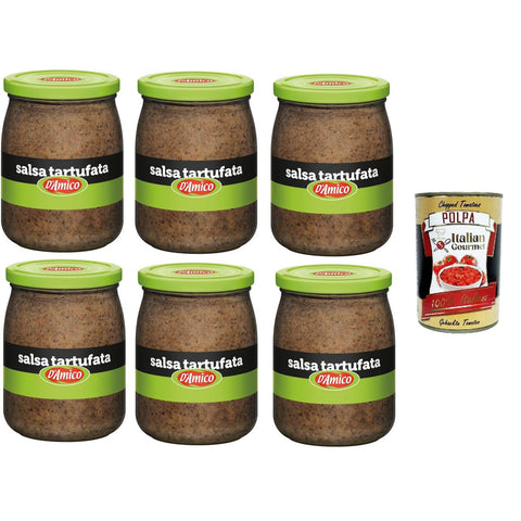 D'Amico Professional Salsa Tartufata Trüffelsauce 6x500g Original italienisch