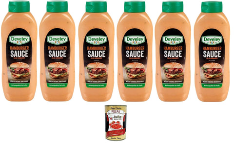 Salsa Hamburger Squeeze Sauce 6x875ml Original italienisch