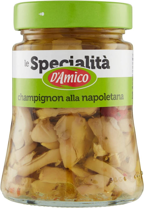 Italian Gourmet Saucen & Marinaden 6x D'Amico Funghi Champignon alla Napoletana Pilze Champignons Neapolitanisch 280g 80640943
