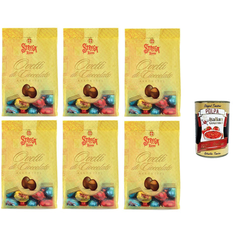 Alberti Strega Ovetti di Cioccolato assortiti Verschiedene Schokoladeneier 6x200g Original italienisch Getränk