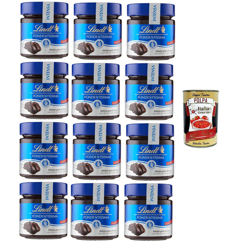 Crema spalmabile Fondentissima Cioccolato fondente Streichcreme aus dunkler Schokolade von Fondentissima 12x200g Original italienisch Aufstrich