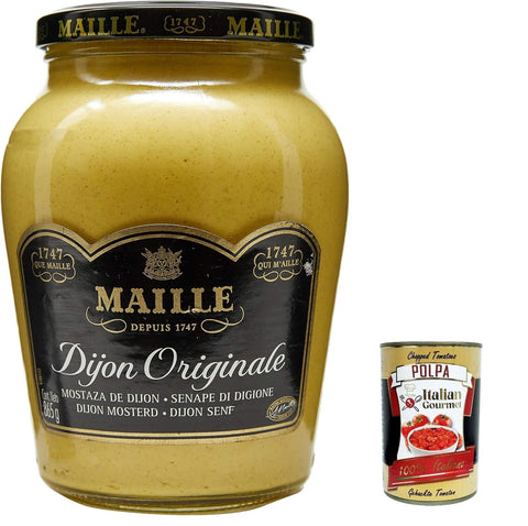 Maille Dijon Senf Originale, Mostarda Big Size, Mustard 3x865g Original italienisch