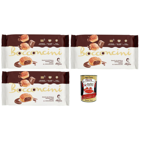 Matilde Vicenzi millefoglie Bocconcini al cioccolato, Blätterteigbacken 3x100g Original italienisch Gebäck