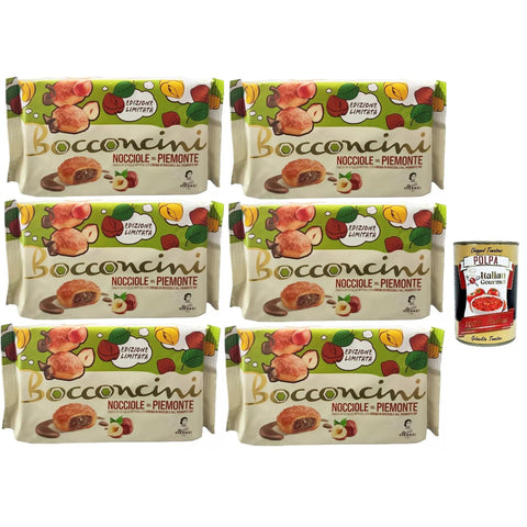 Matilde Vicenzi millefoglie Bocconcini con Crema alle Nocciole IGP, Blätterteigbacken 6x100g Original italienisch Gebäck