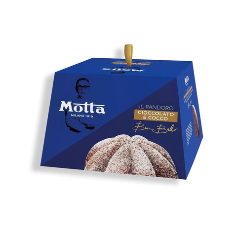 Motta Pandoro cocco e cioccolato Kokosnuss & Schokolade Exklusiv Rezept von Sternekoch Bruno Barbieri 800gr italienisch Original