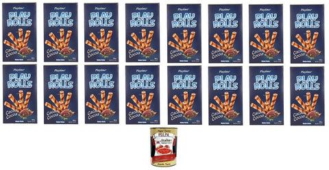Playtime Playrolls Kakaogeschmack 16x 150 gr Snacks italienisch Original