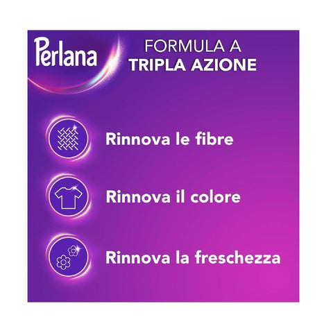 Italian Gourmet Spezialwaschmittel 3x Perlana Renew Caps Black, Waschmaschinen-Waschmittelkapseln, neue 3in1-Formel, ideal für alle dunklen Kleidungsstücke, Packung mit 20 Wäschen+ Italian Gourmet pelati 400gr 8015100576333