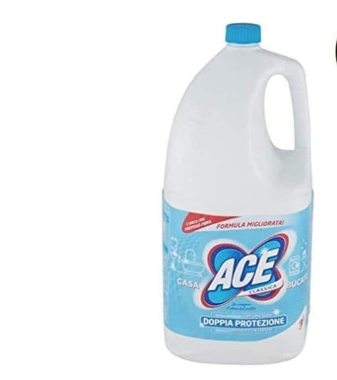 Italian Gourmet Spezialwaschmittel 6x Ace Candeggina classica 3 Lt Haus und Wäsche Textilbleichmittel Bleichmittel 8001480021020