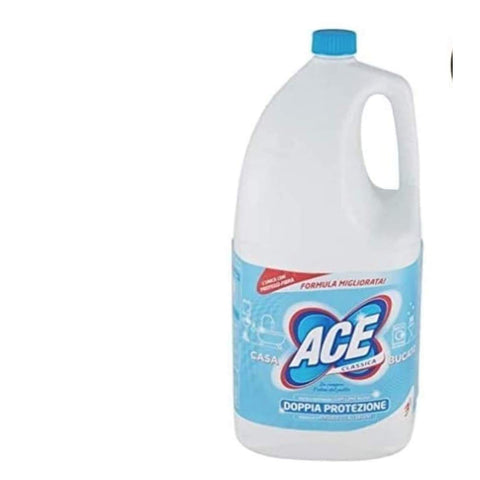 ACE+ Ace Candeggina classica Haus und Wäsche Textilbleichmittel Bleichmittel 6x3l Original italienisch Haushalt
