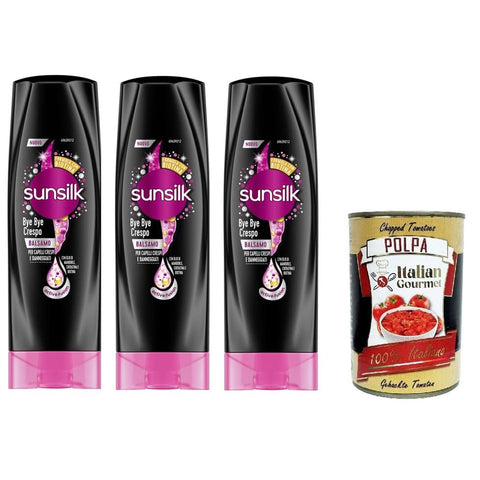 Sunsilk Balsamo bye bye crespo Bye bye Frizz Conditioner 3x200 ml Spülungen & Conditioner italienisch Original