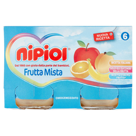 Nipiol Omog Frut Mista 120x2 Spurenmineralien italienisch Original