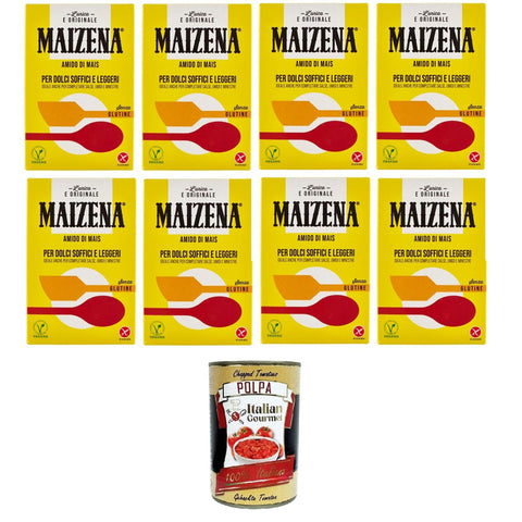 Maizena Amido di Mais Maisstärke für weiche und leichte Desserts 8x250g Original italienisch Zutat