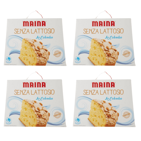 Italian Gourmet Stollen 4x Maina La Colomba senza lattosio laktosefrei 750gr 8005190404753