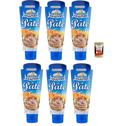 AS do Mar Patè Tonno Thunfischcreme 6x 100 g Streichfähige italienisch Original