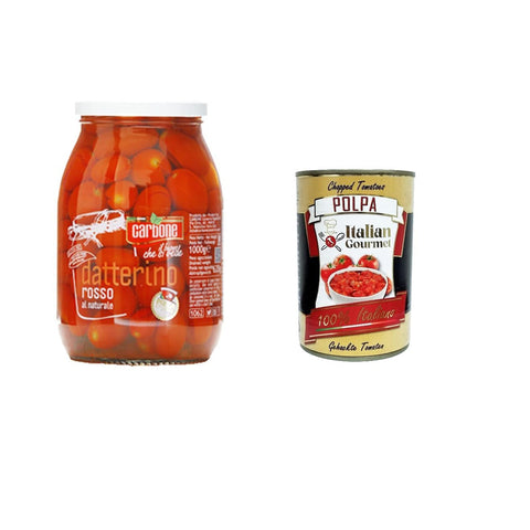 Carbone – Datterino Rosso Naturale Naturrot Datterino 1 KG. Würzsaucen italienisch Original