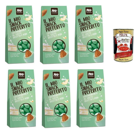 Maxtris Sacchetto Ricotta e pera, Ricotta Käse und Birne 6x150g Original italienisch Sauce
