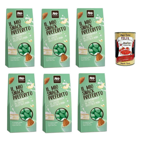 Maxtris Sacchetto Ricotta e pera, Ricotta Käse und Birne 6x150g Original italienisch Sauce