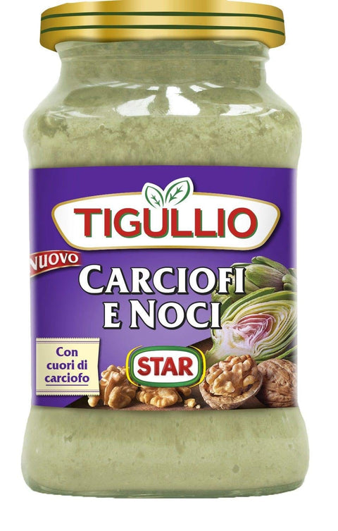 KDJMDL Pesto 12x Star Tigullio Pesto Carciofi e Noci Sauce Soße Artischocken und Nüsse 185g 8000050026267