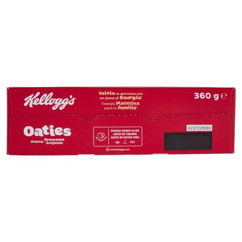 Kellogg Company Kaltes Müsli 3x Kellogg's Oaties Avena Croccante Knusprige Haferflocken 360 g 5059319035710