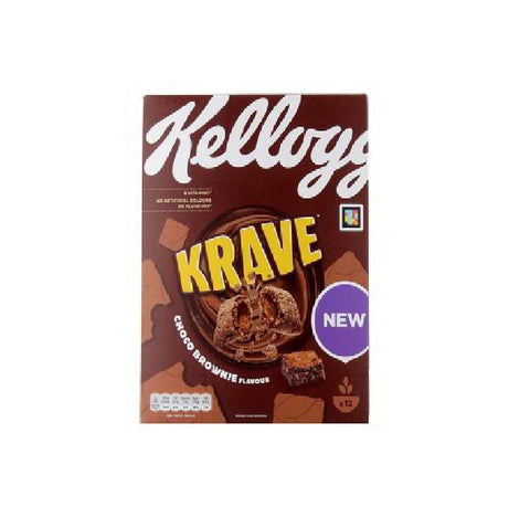 Kellogg's Getreide Kellogg's Krave Choco Brownie Flavour Getreide 375g