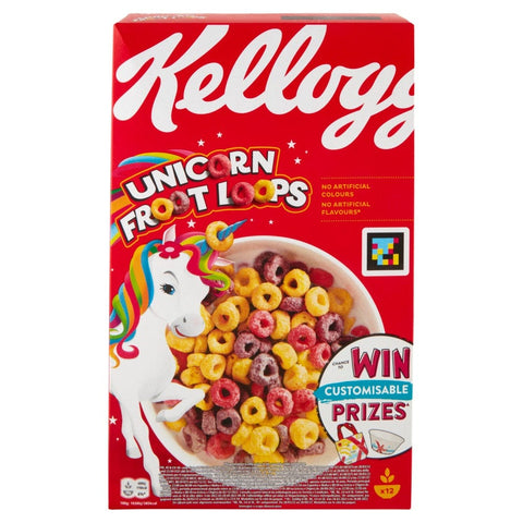 Kellogg's Getreide Kellogg's Unicorn Froot Loops Getreide 375g 038000205422