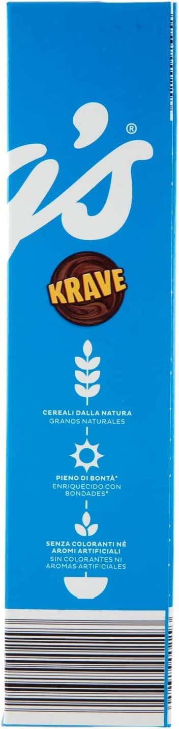 Kellogg's Getreide MHD 19/02/2024 Kellogg's Krave Milk Choco Flavour Cerealien 410g 5059319002293